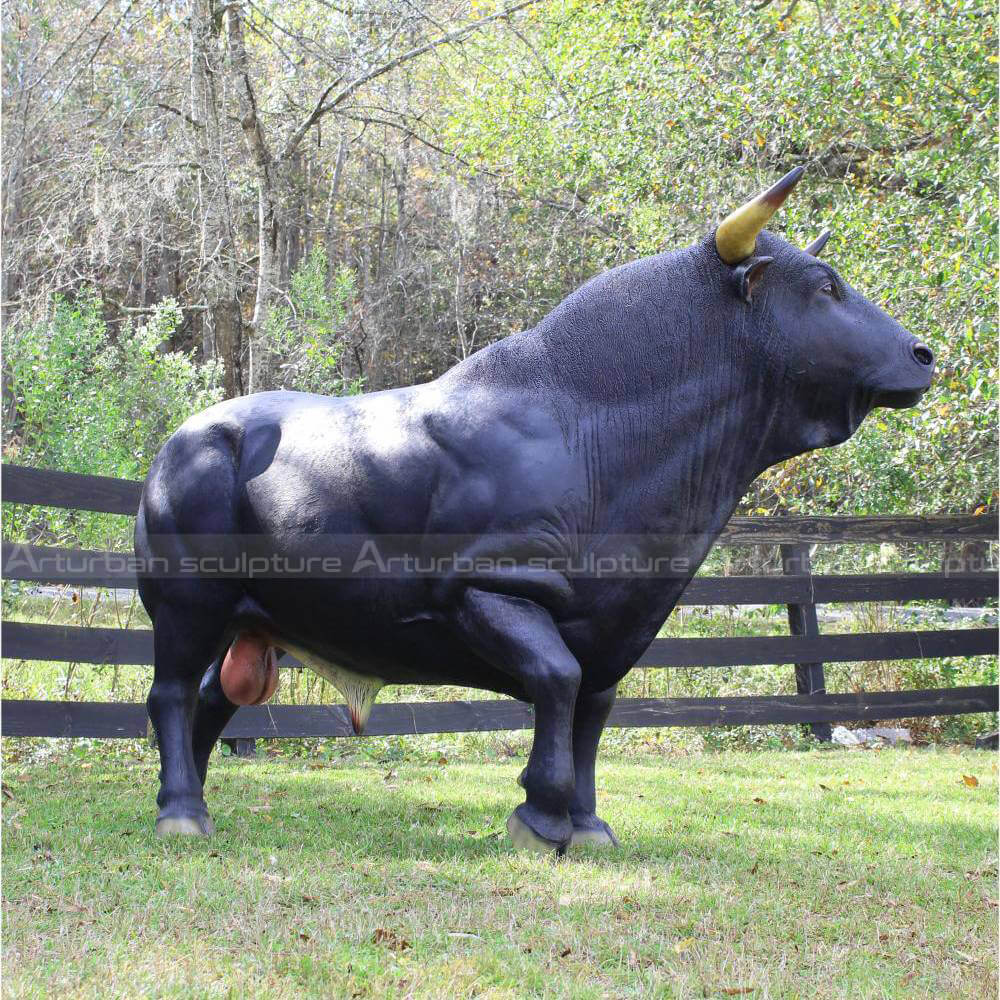 life size cow sculpture