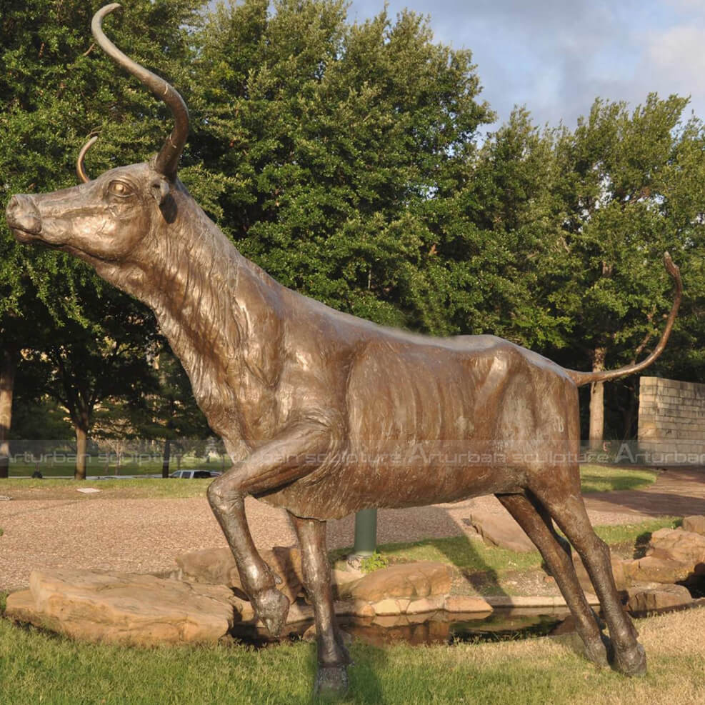 bronze longhorn