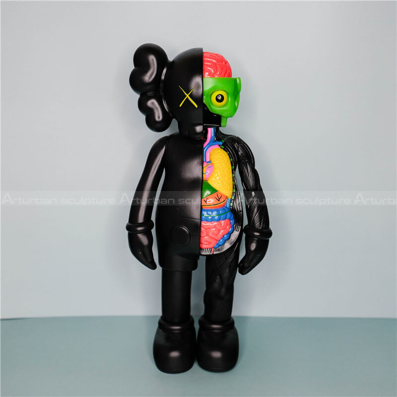 Kaws Skeleton Statue