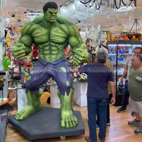 Giant Hulk Statue