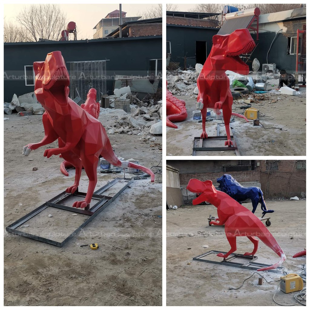 Dinosaur Garden Sculpture
