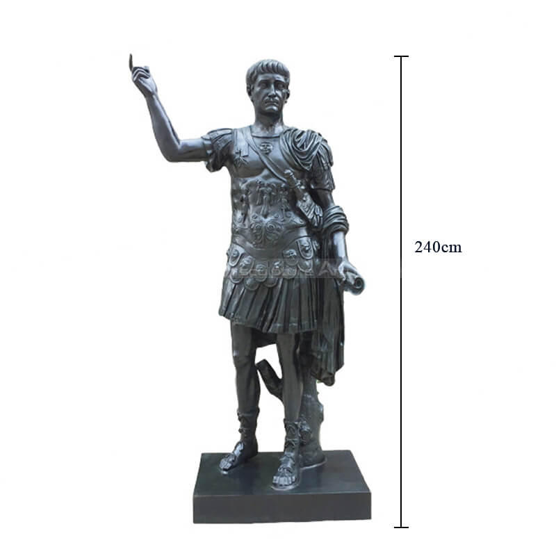 statue of emperor Trajan 