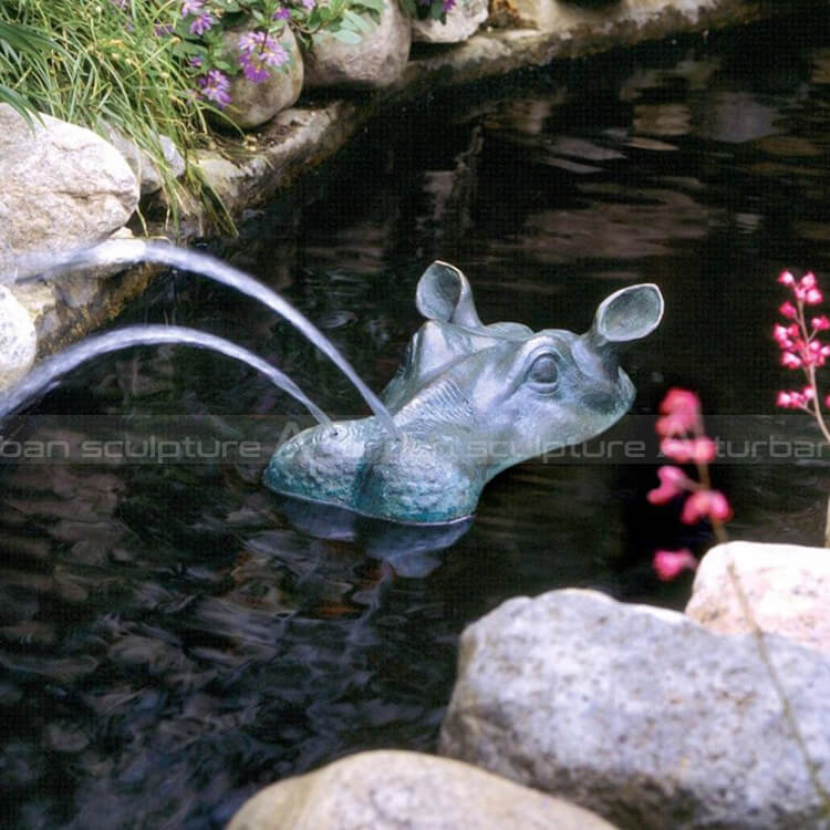hippo water feature