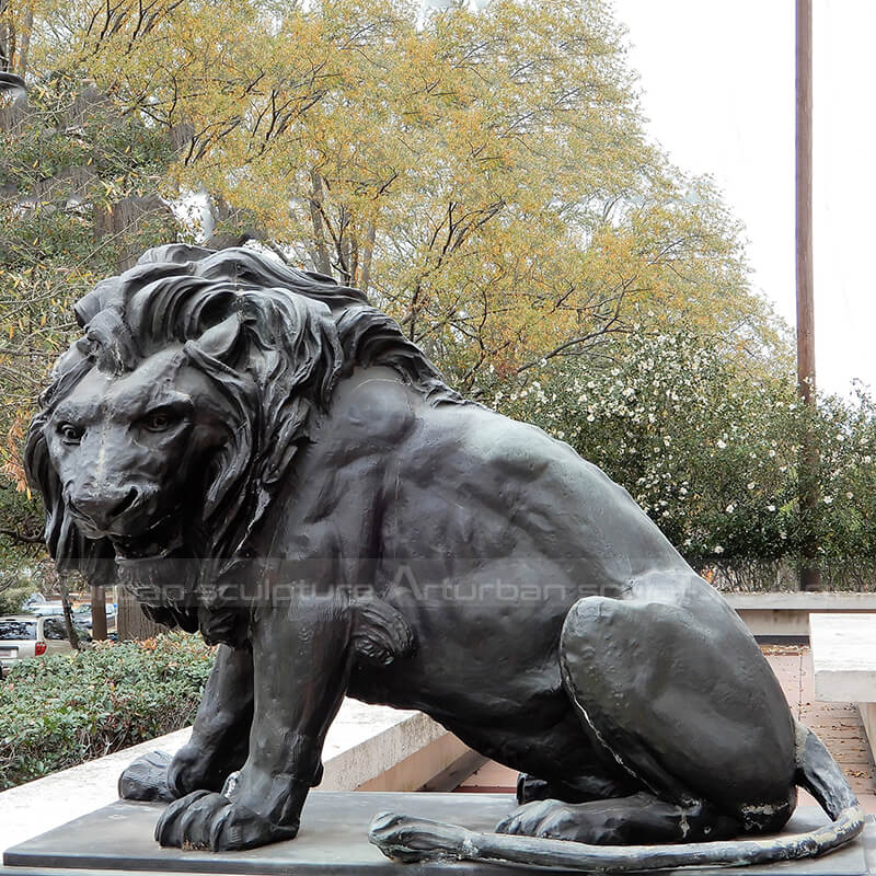 garden lion statue for sale