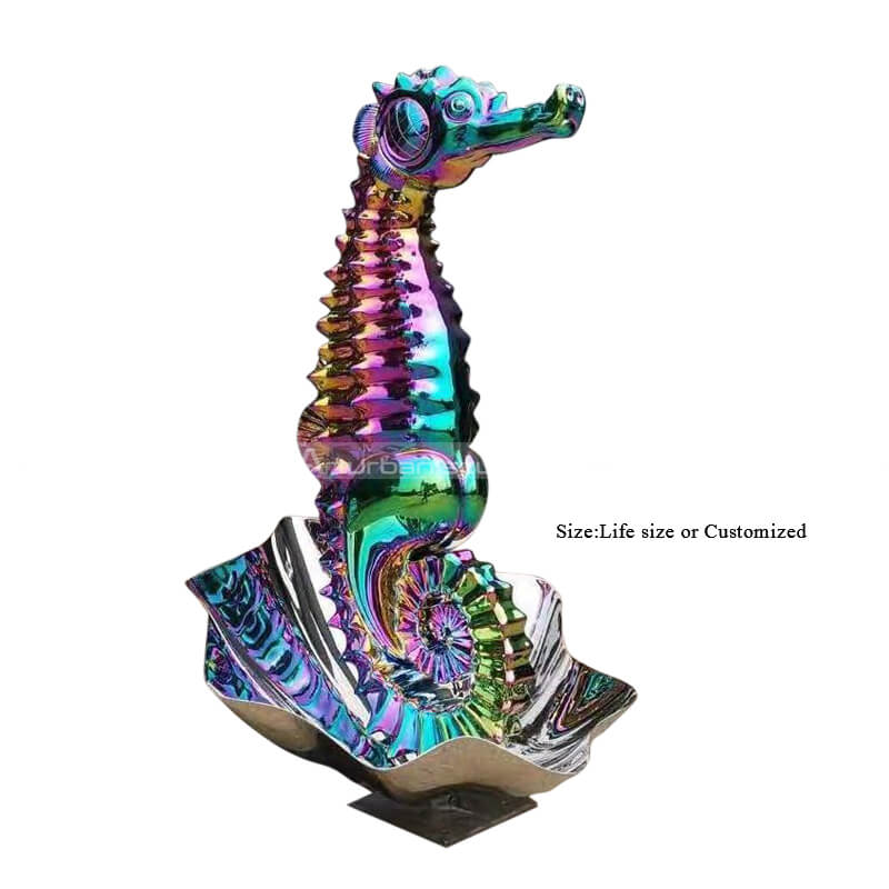 seahorse statue outdoor