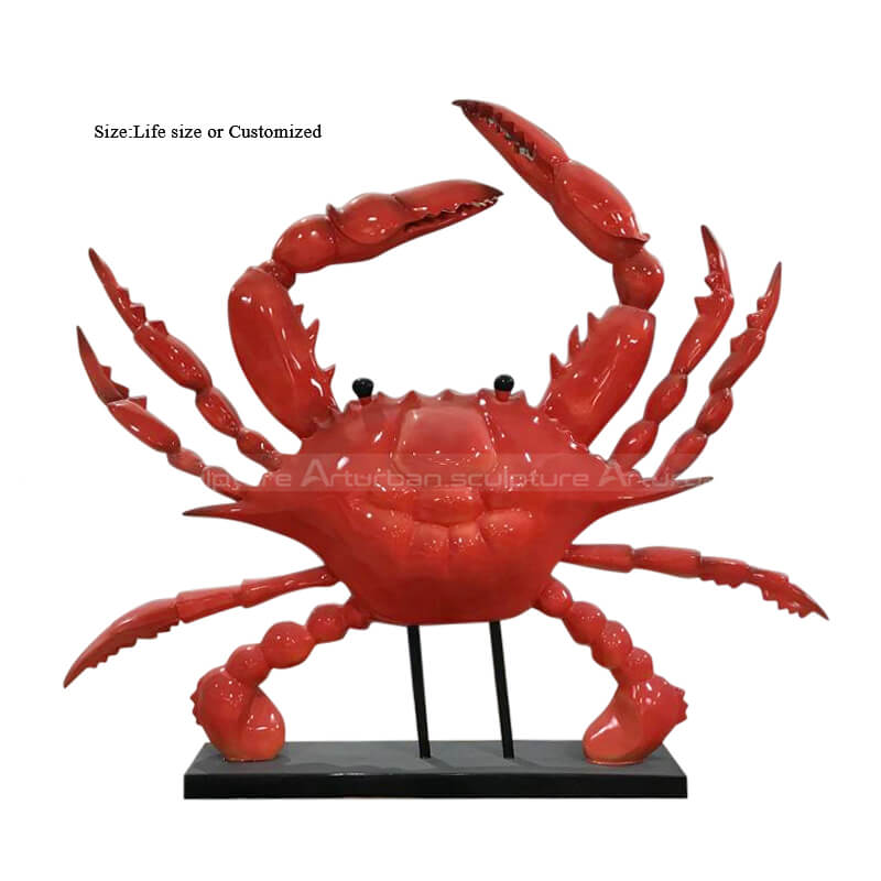 giant crab sculpture