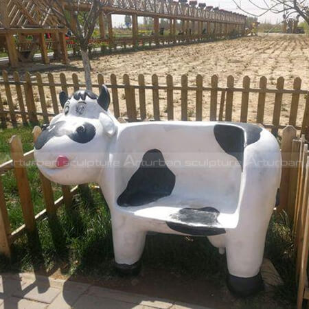 dairy cow statue