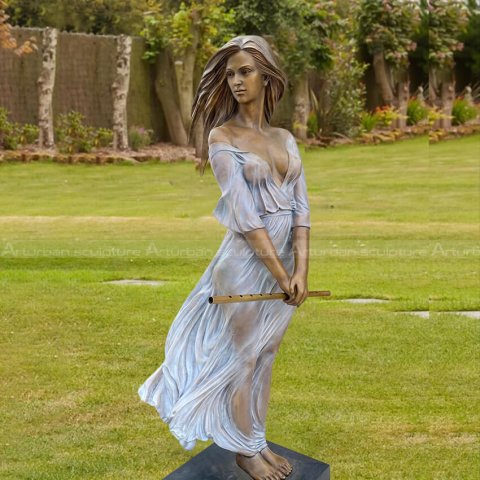 standing woman statue