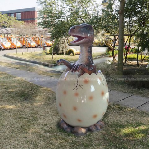 dinosaur egg statue