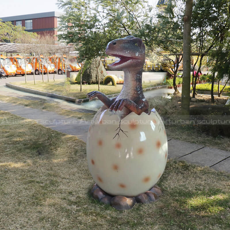 dinosaur egg statue