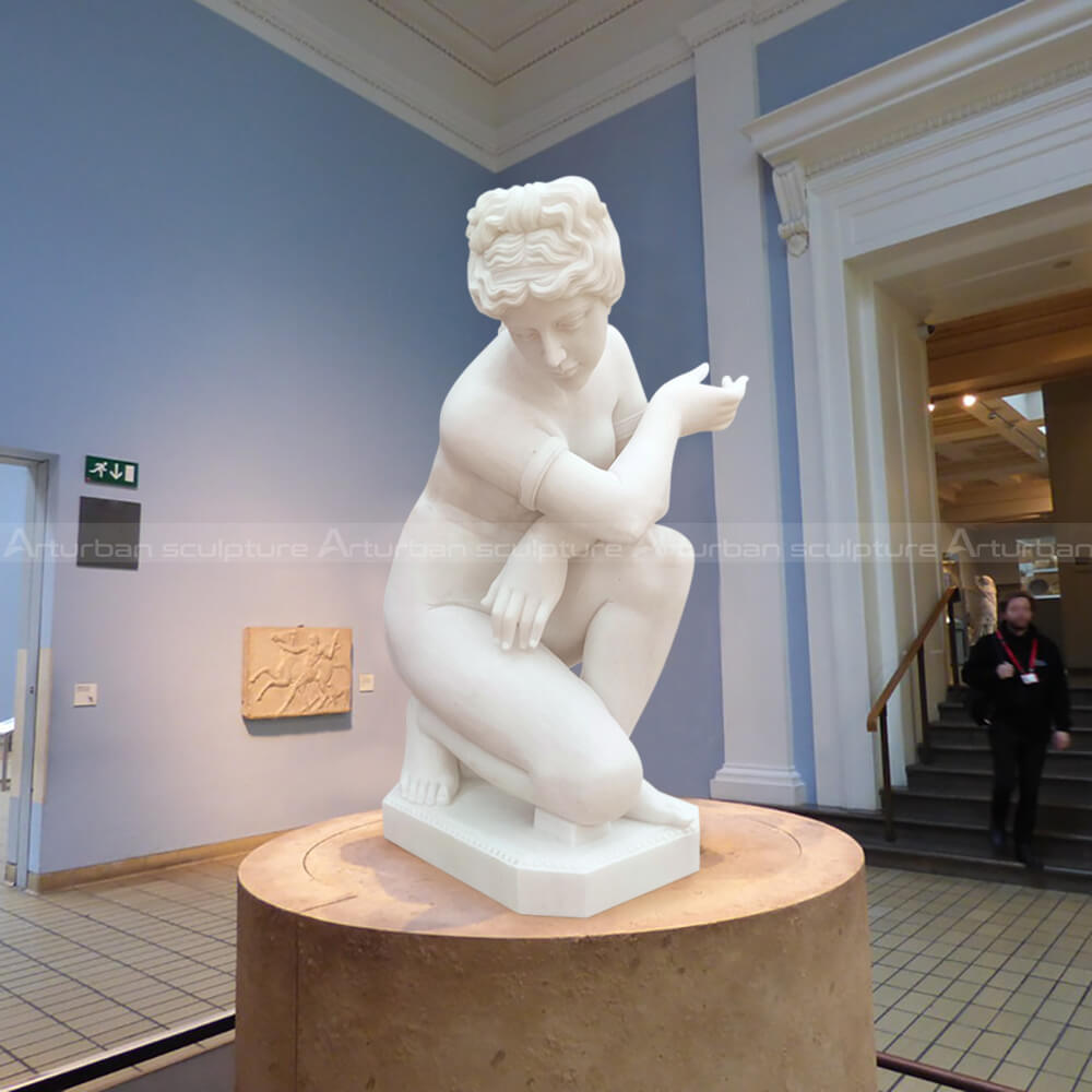bathing Venus sculpture