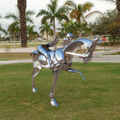horseman sculpture