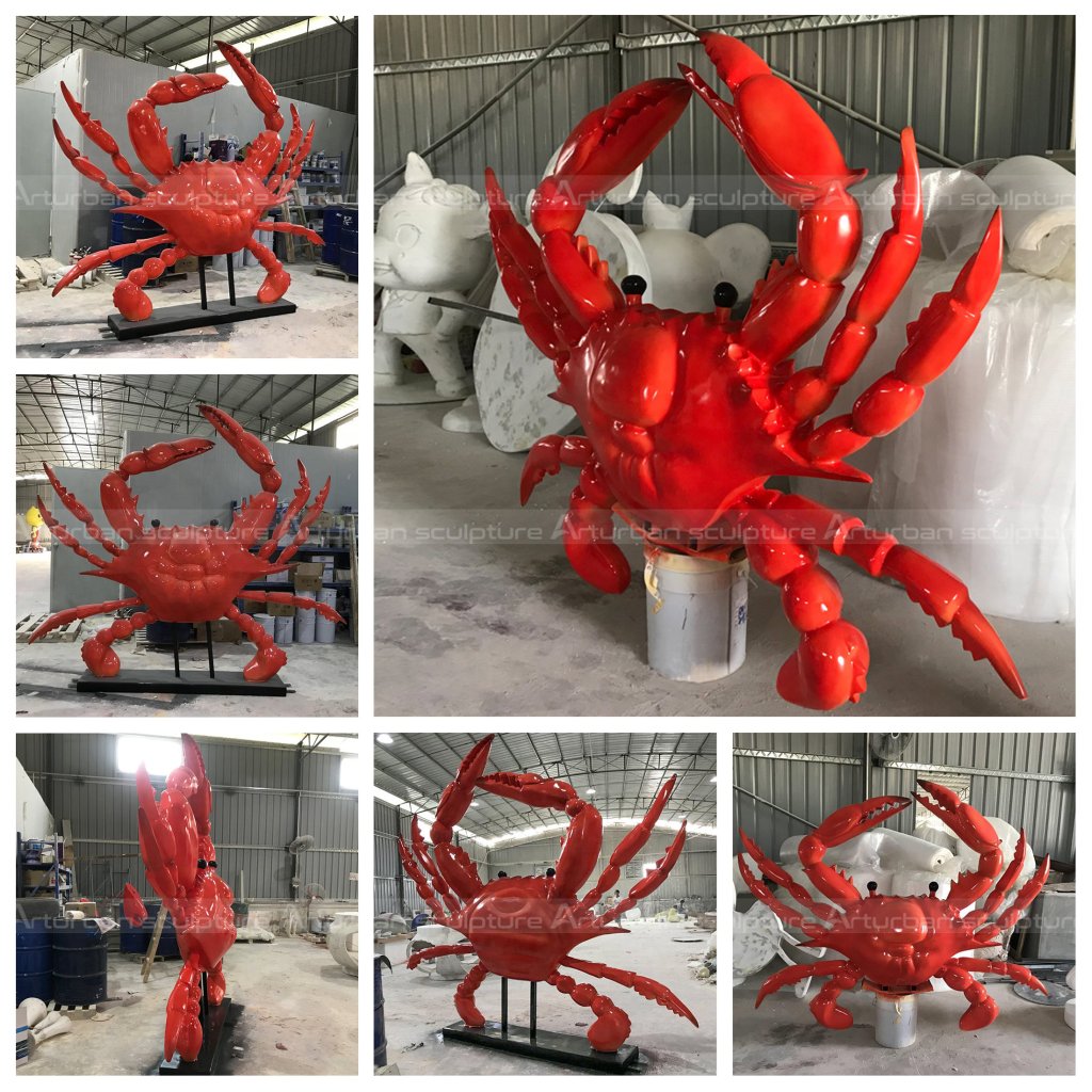 giant crab sculpture