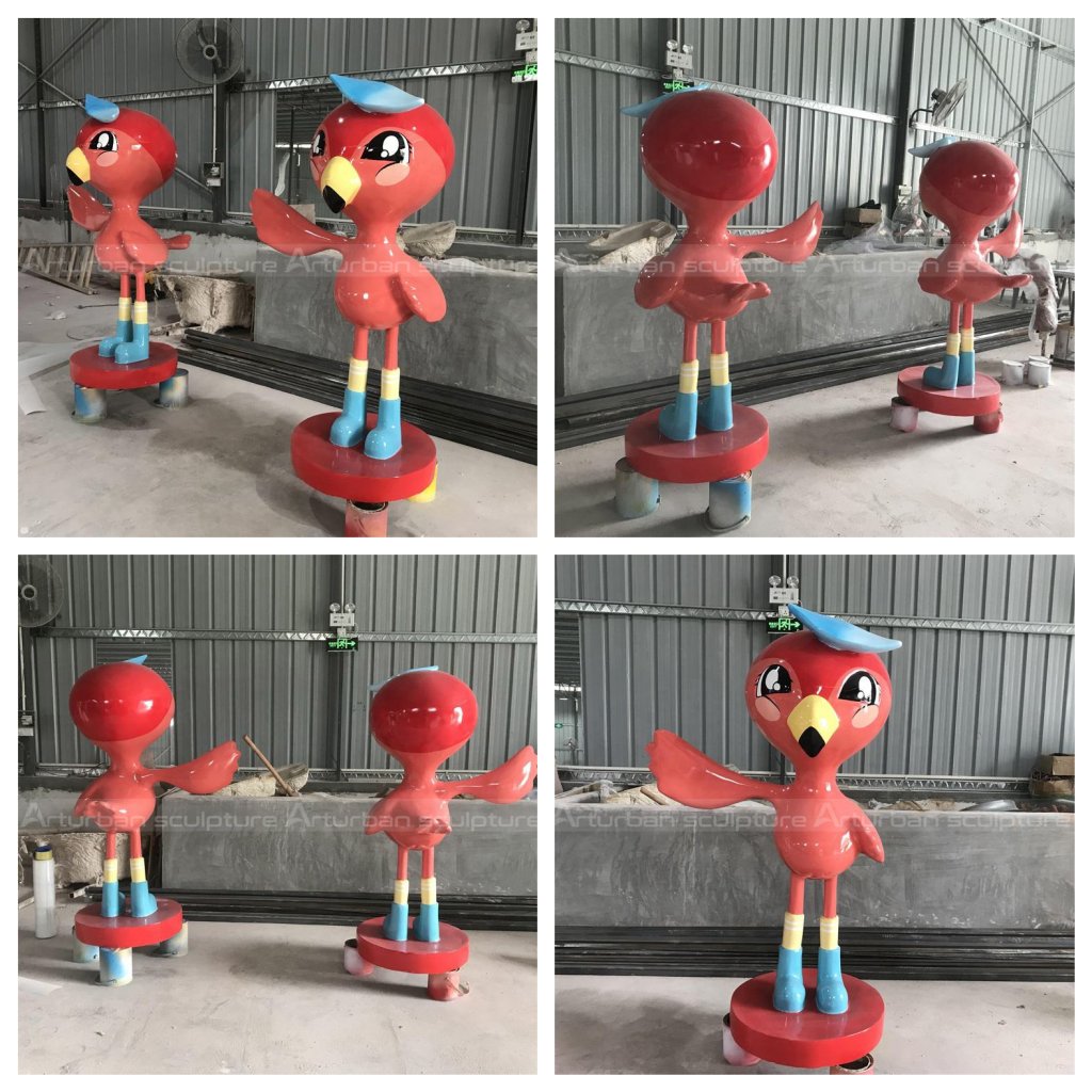 parrot statues for sale