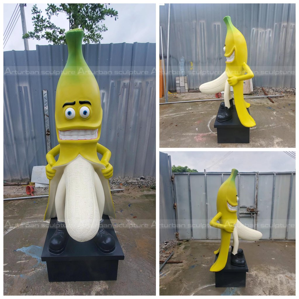 banana art sculpture