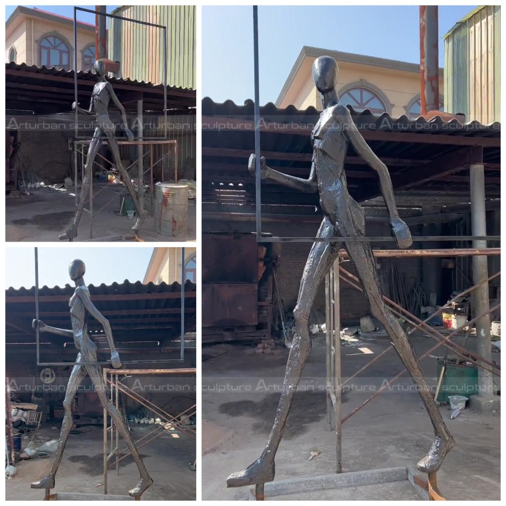 alberto giacometti bronze sculpture
