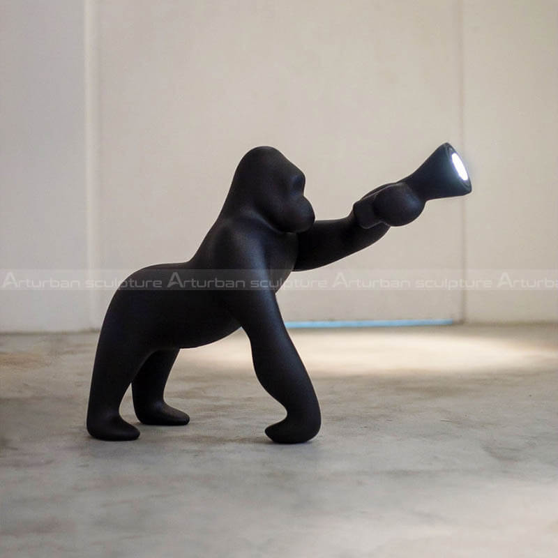 fiberglass gorilla statue