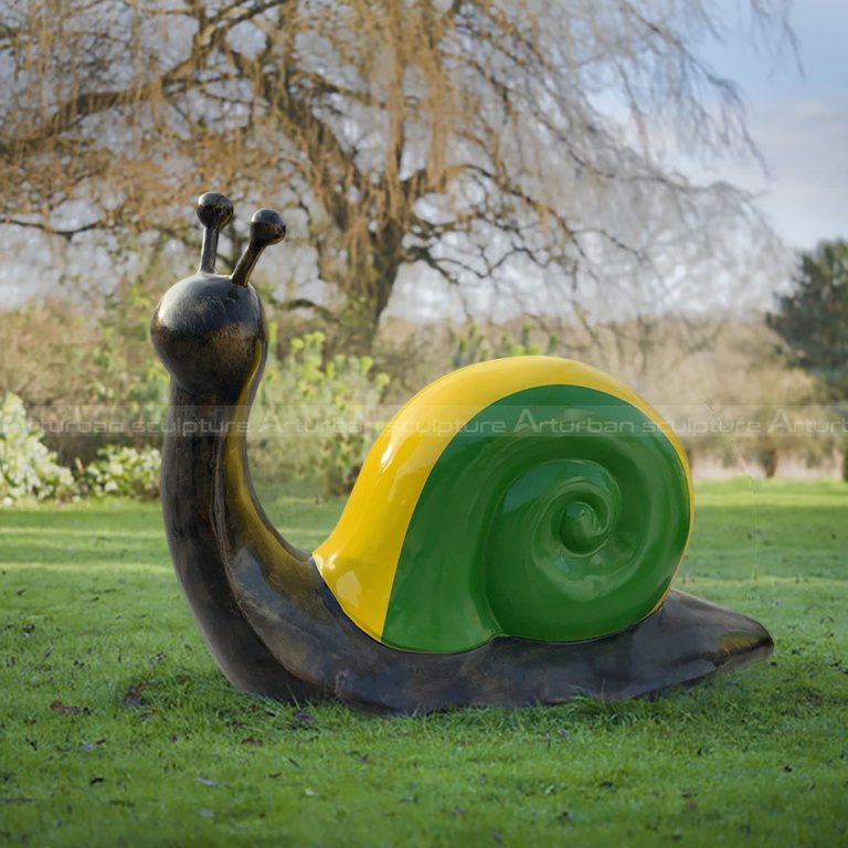 Garden Snail Sculpture