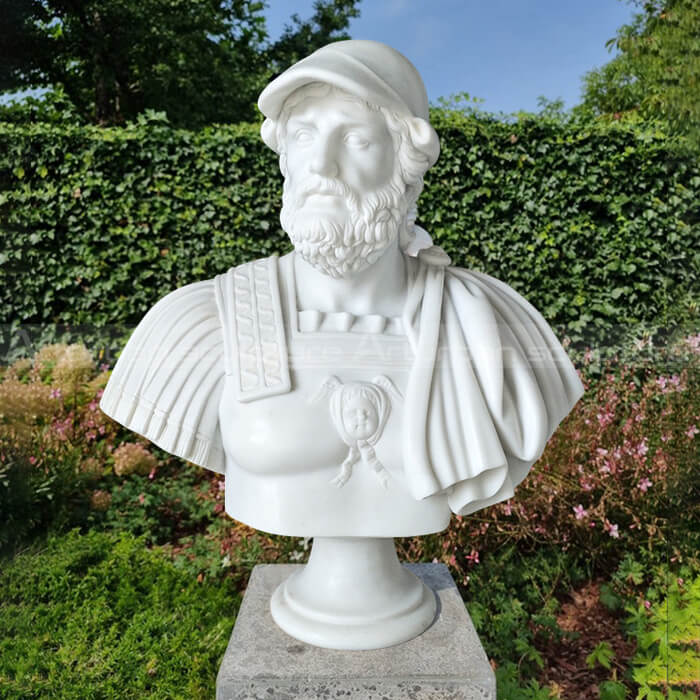 roman male bust