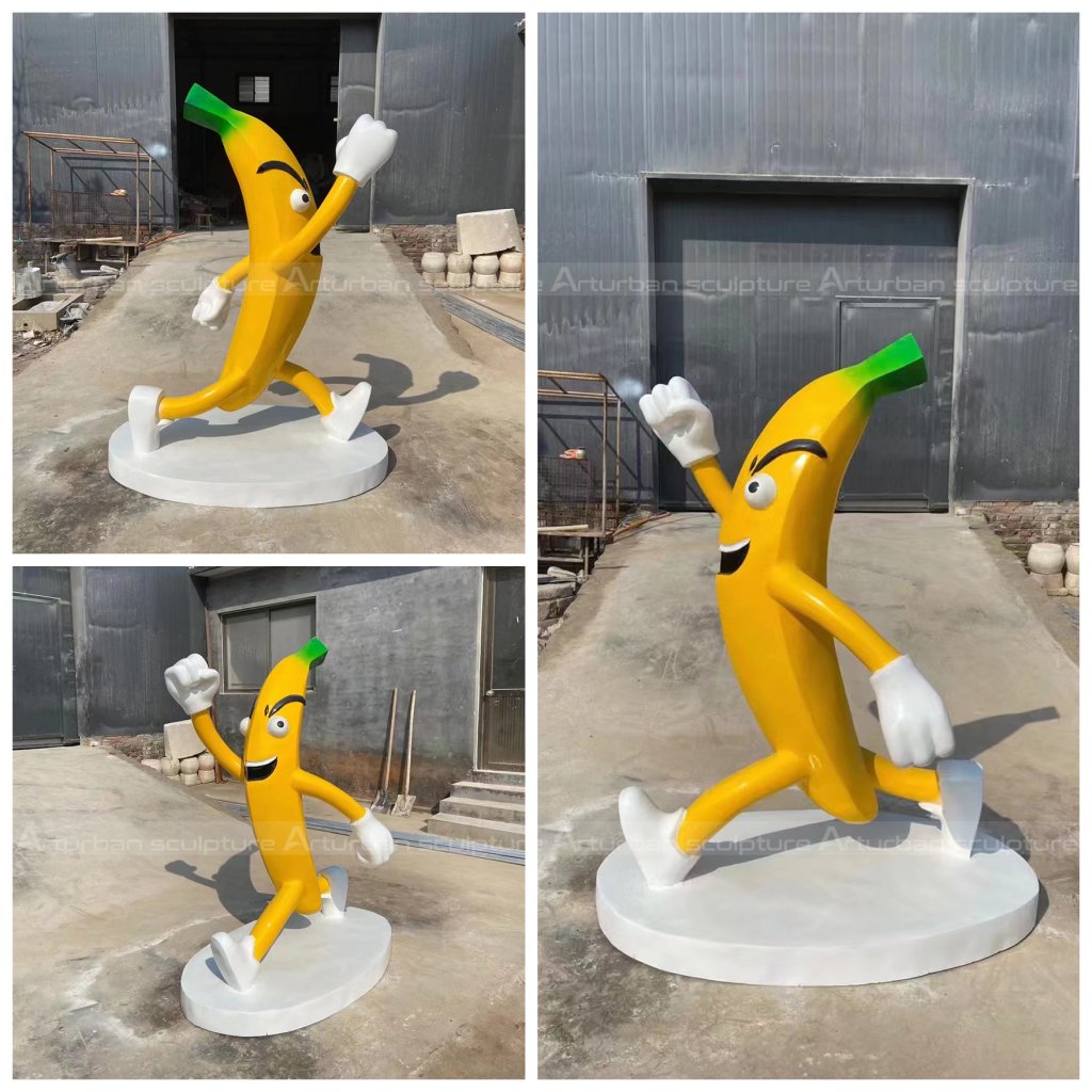 statue banana