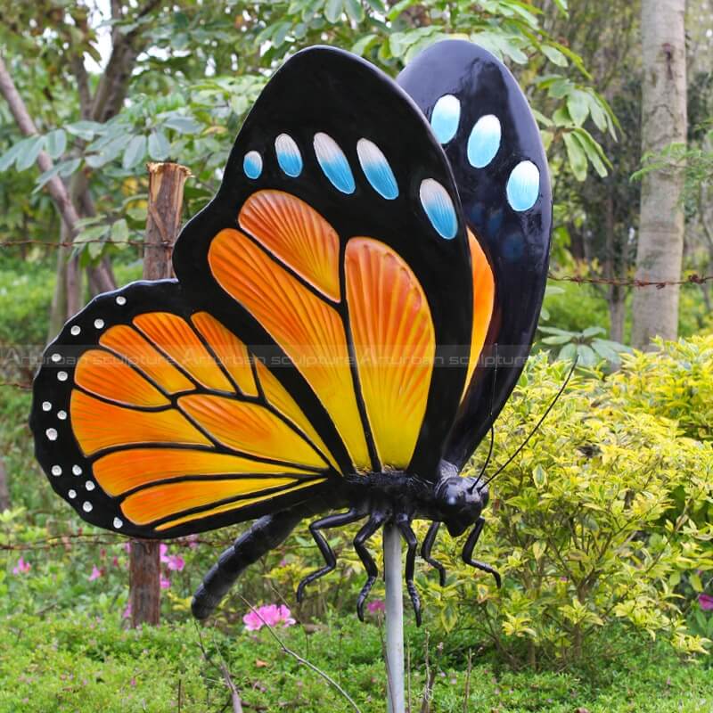 butterfly art sculpture