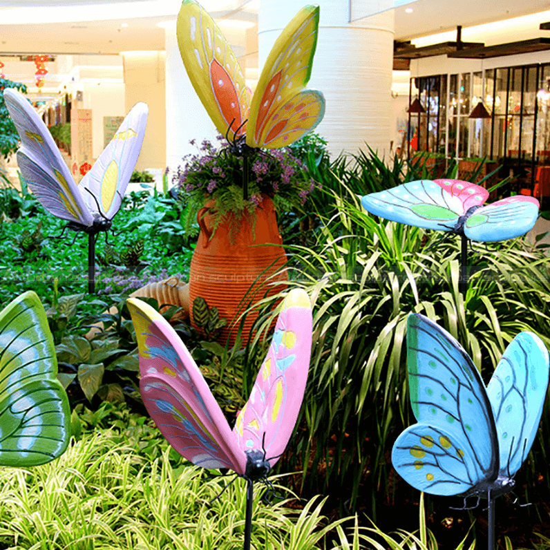 butterfly art sculpture