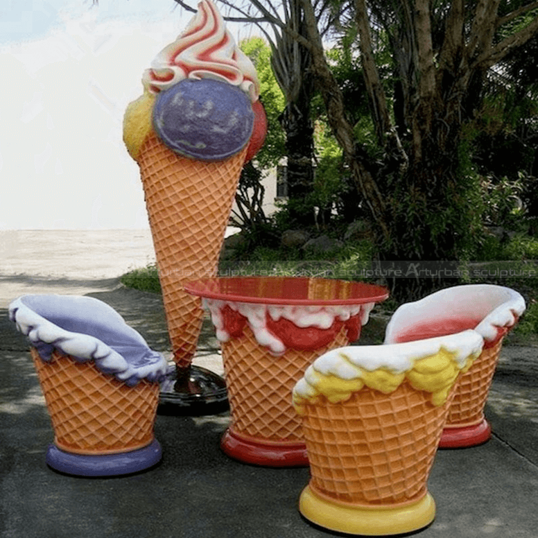 ice cream desk