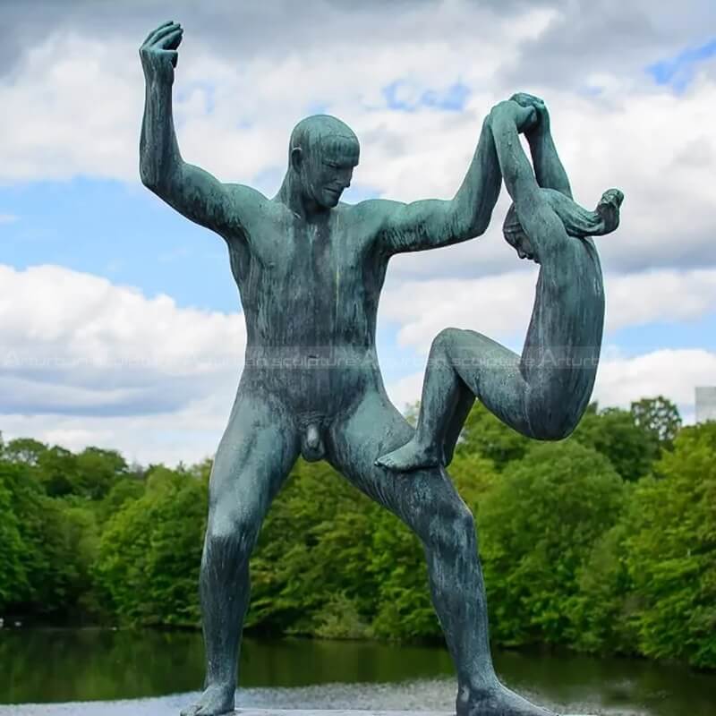 gustav vigeland sculpture