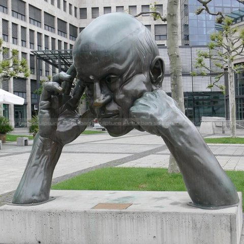 the thinker bust