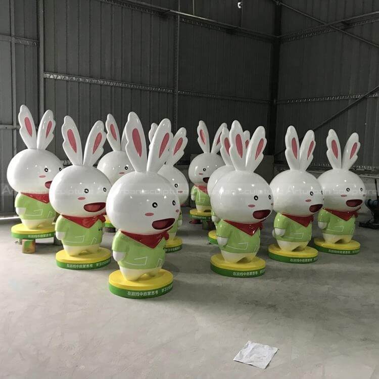 cute rabbit sculpture