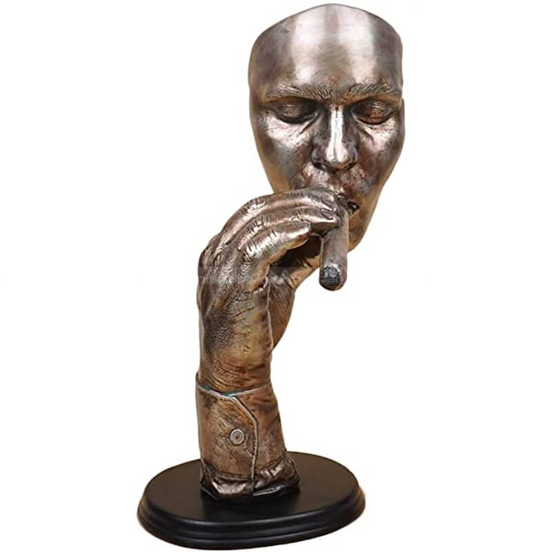 human face statue