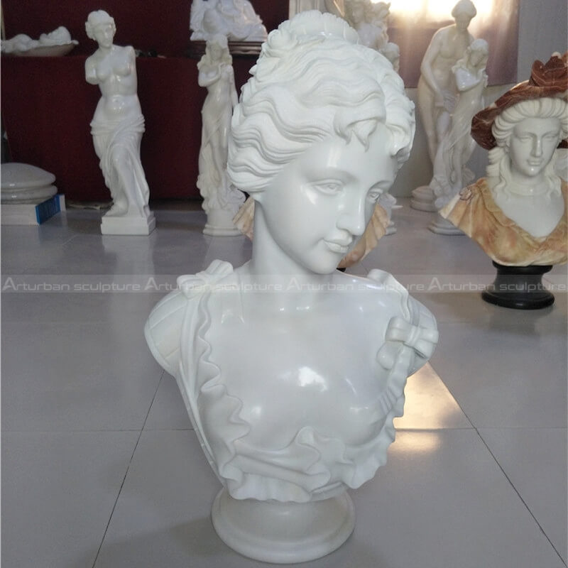roman woman bust