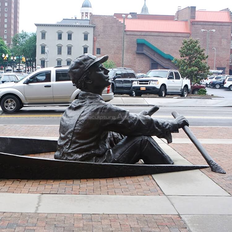 oarsman statue
