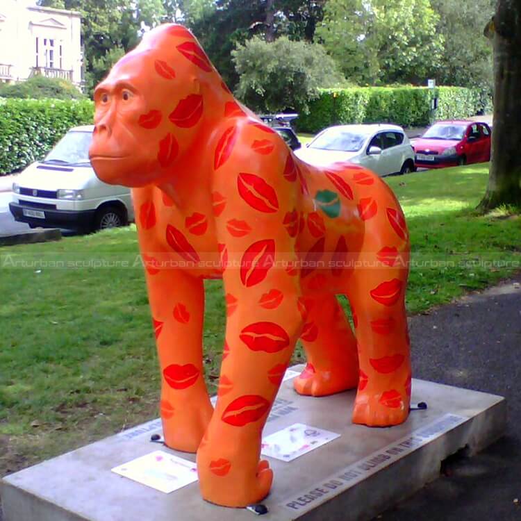 Sitting Monkey Statue