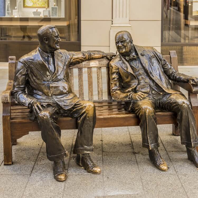 churchill and roosevelt statue