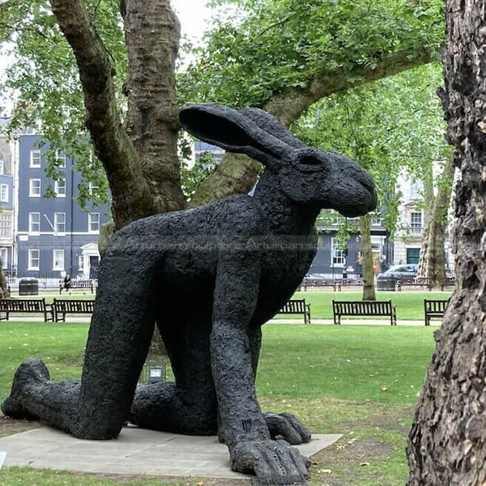 sophie ryder rabbit sculptures