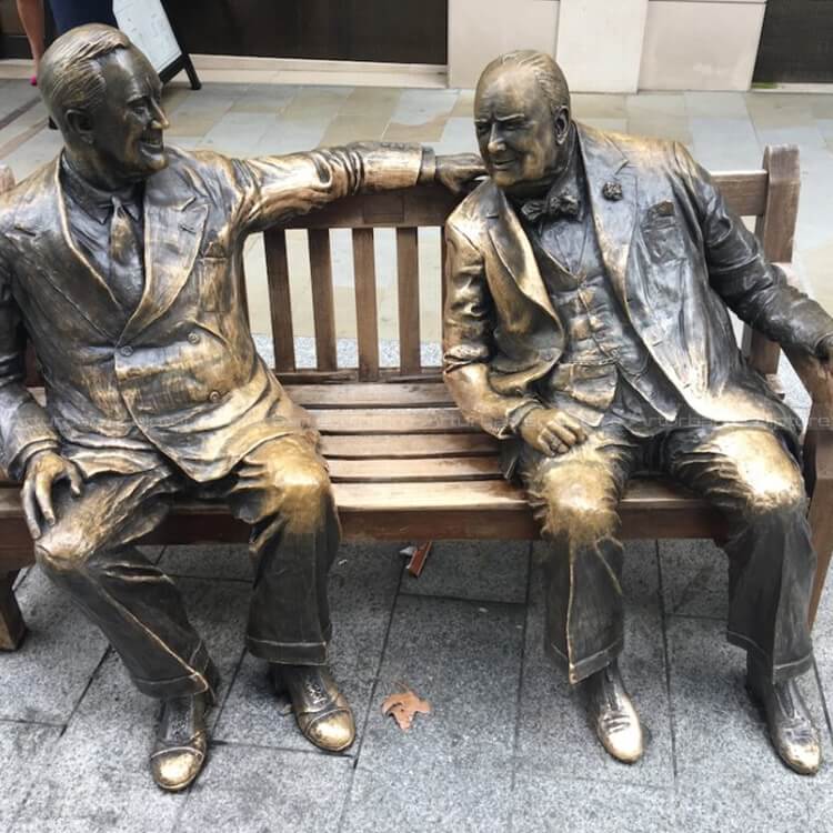 churchill and roosevelt statue