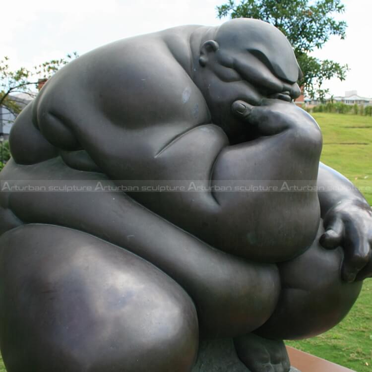fat man sculpture