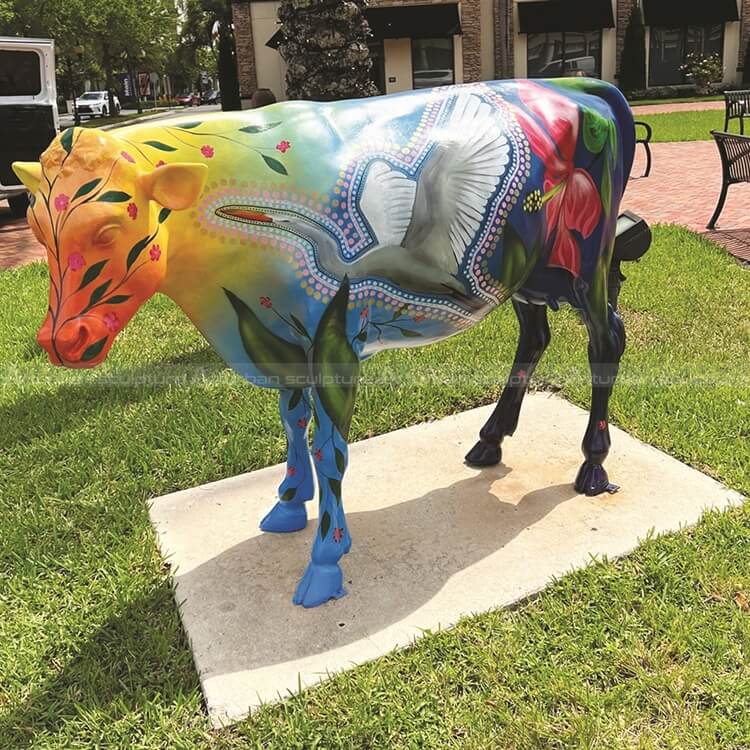 Life Size Cow Statue