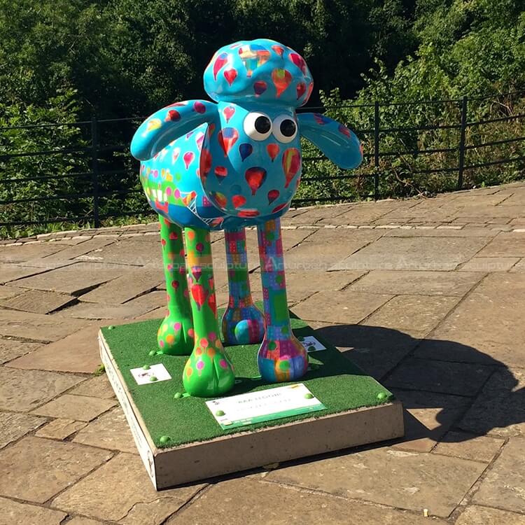 shaun the sheep sculpture