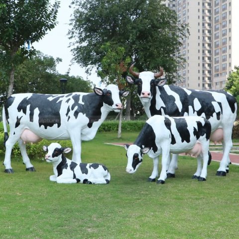 full size cow statue