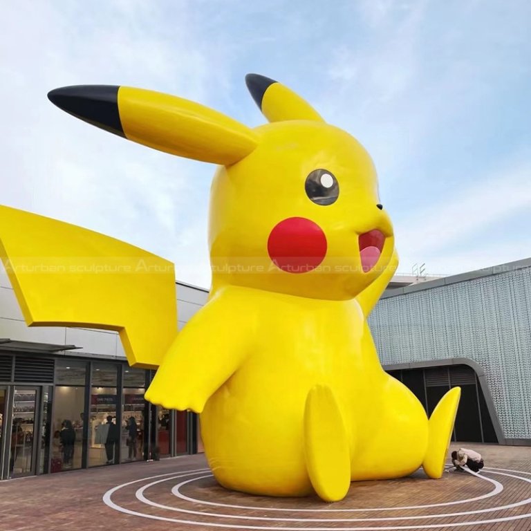 Giant Pikachu Statue