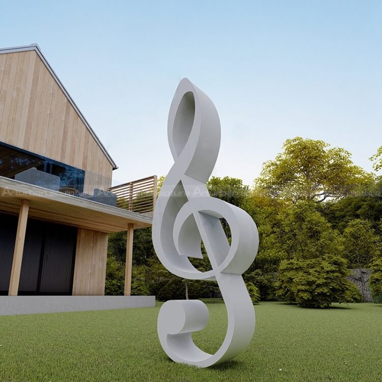 Musical Note Sculpture