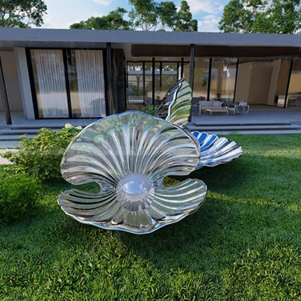 clam shell sculpture