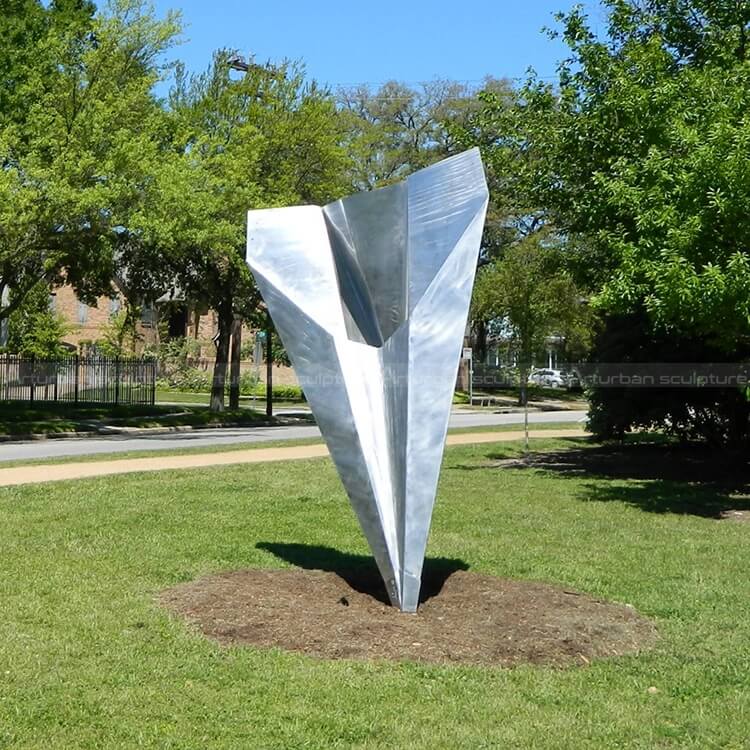 paper airplane sculpture