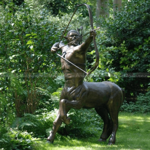 centaur garden statue