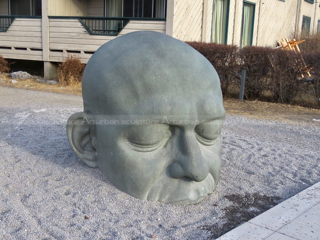 large head sculpture