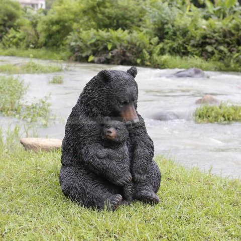 black bear statues