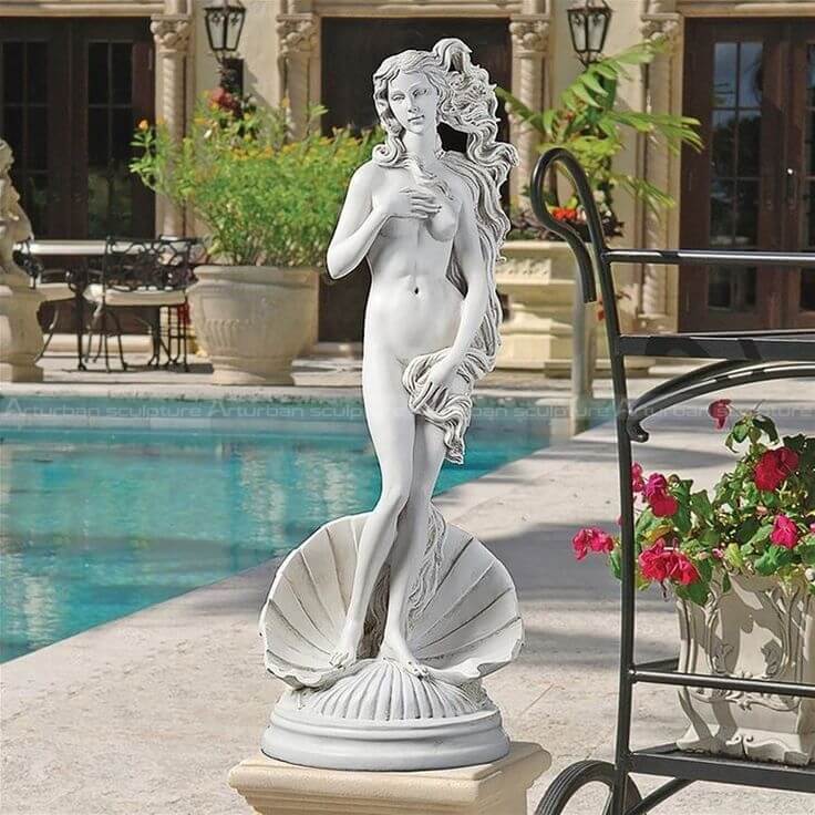 nude garden statue