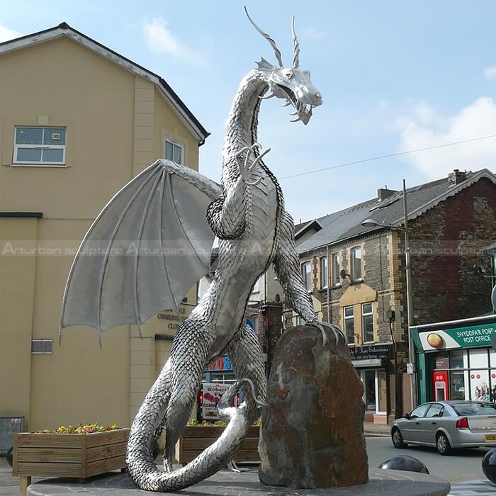 stainless steel dragon